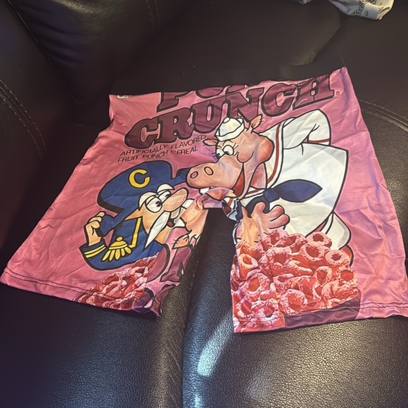 Quick-Dry Men's Novelty Boxer Brief Elastic Underwear Cartoon & Food Print Large - Picture 3 of 10